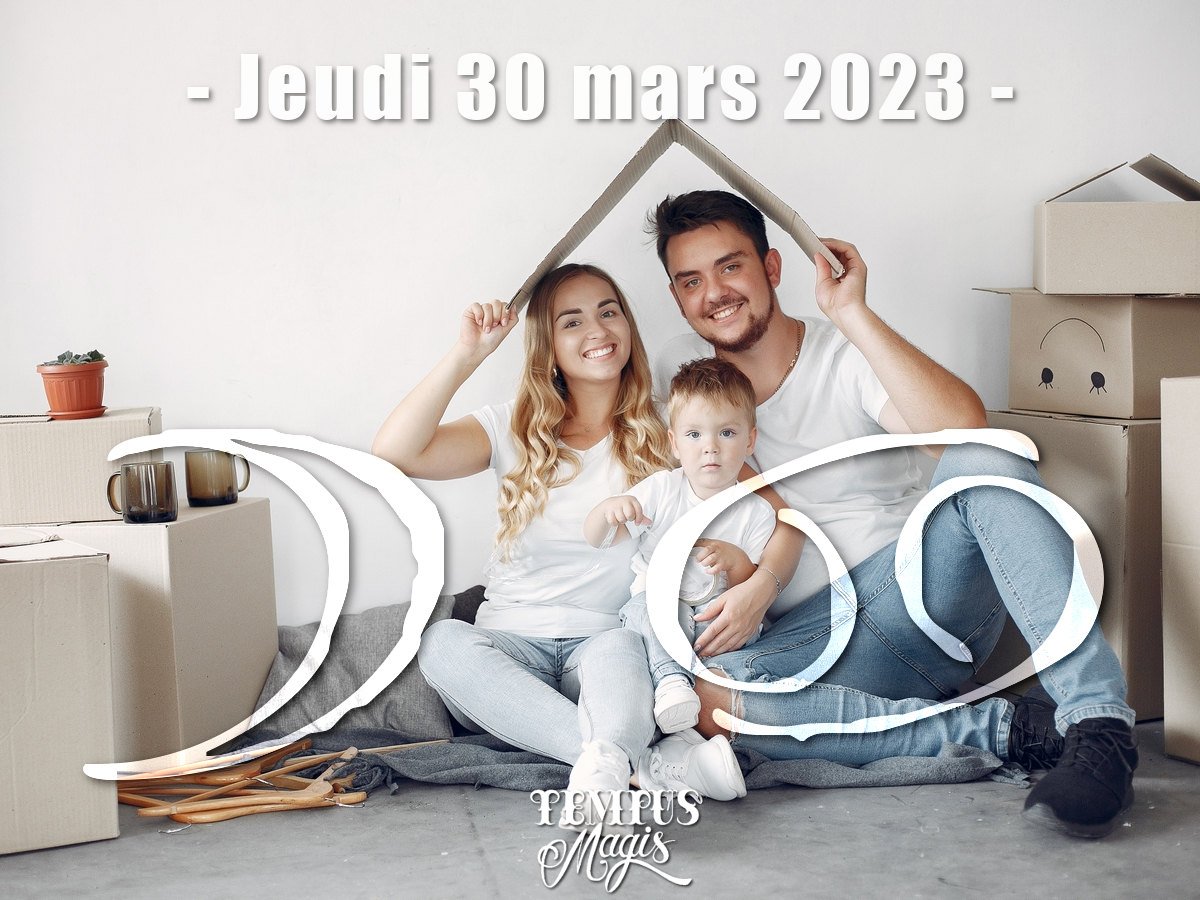 Astrologie sidérale : Lune en Cancer mars 2023