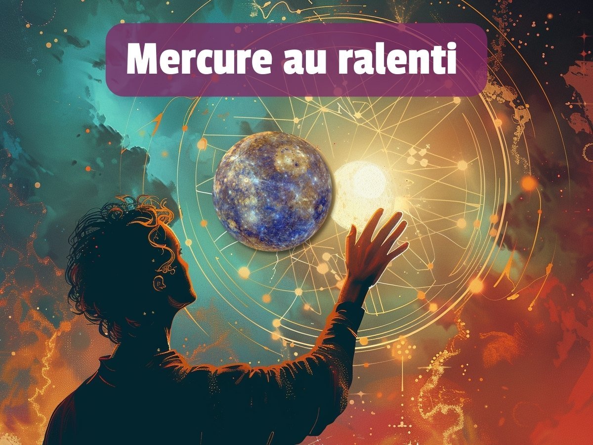 Mercure lent et bientot rétrograde