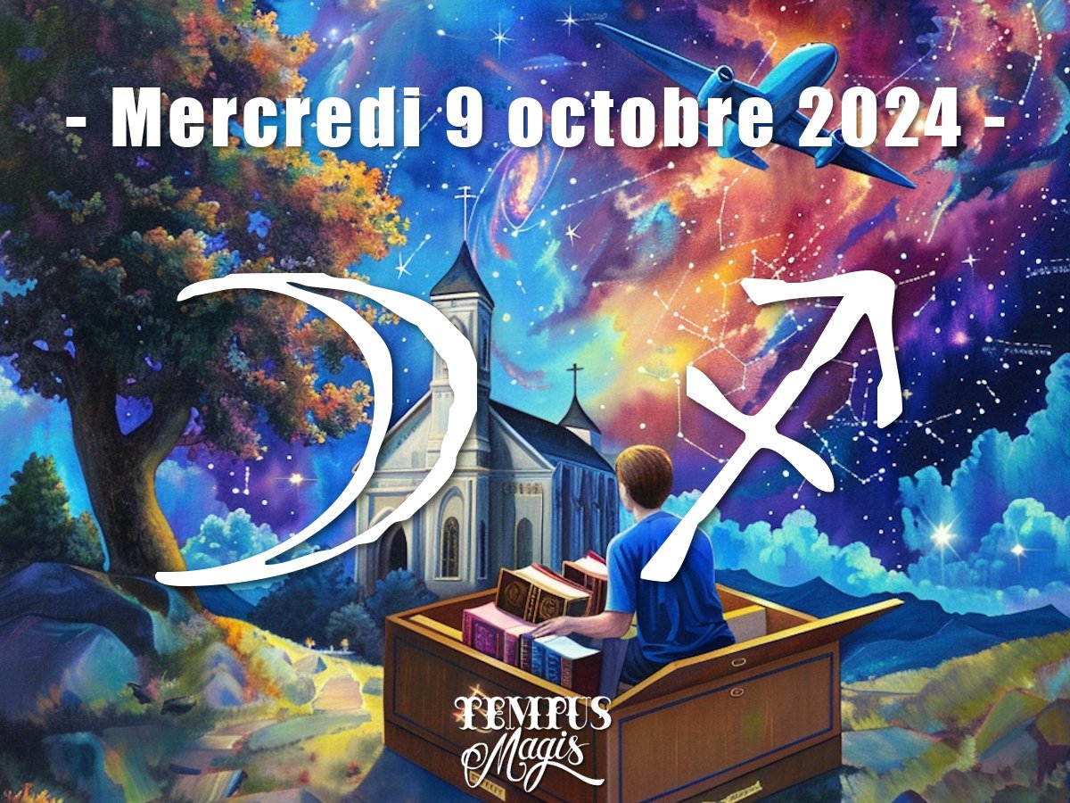 Astrologie sidérale : Lune en Sagittaire octobre 2024