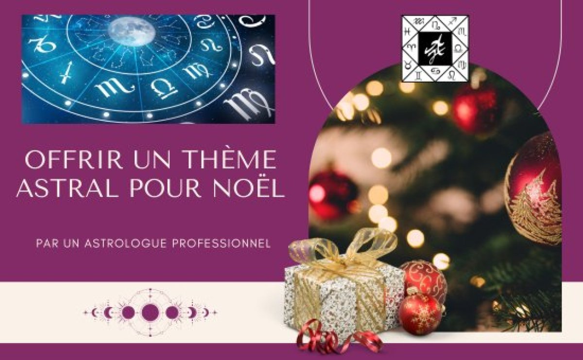 Offrir un thème astral pour Noël 