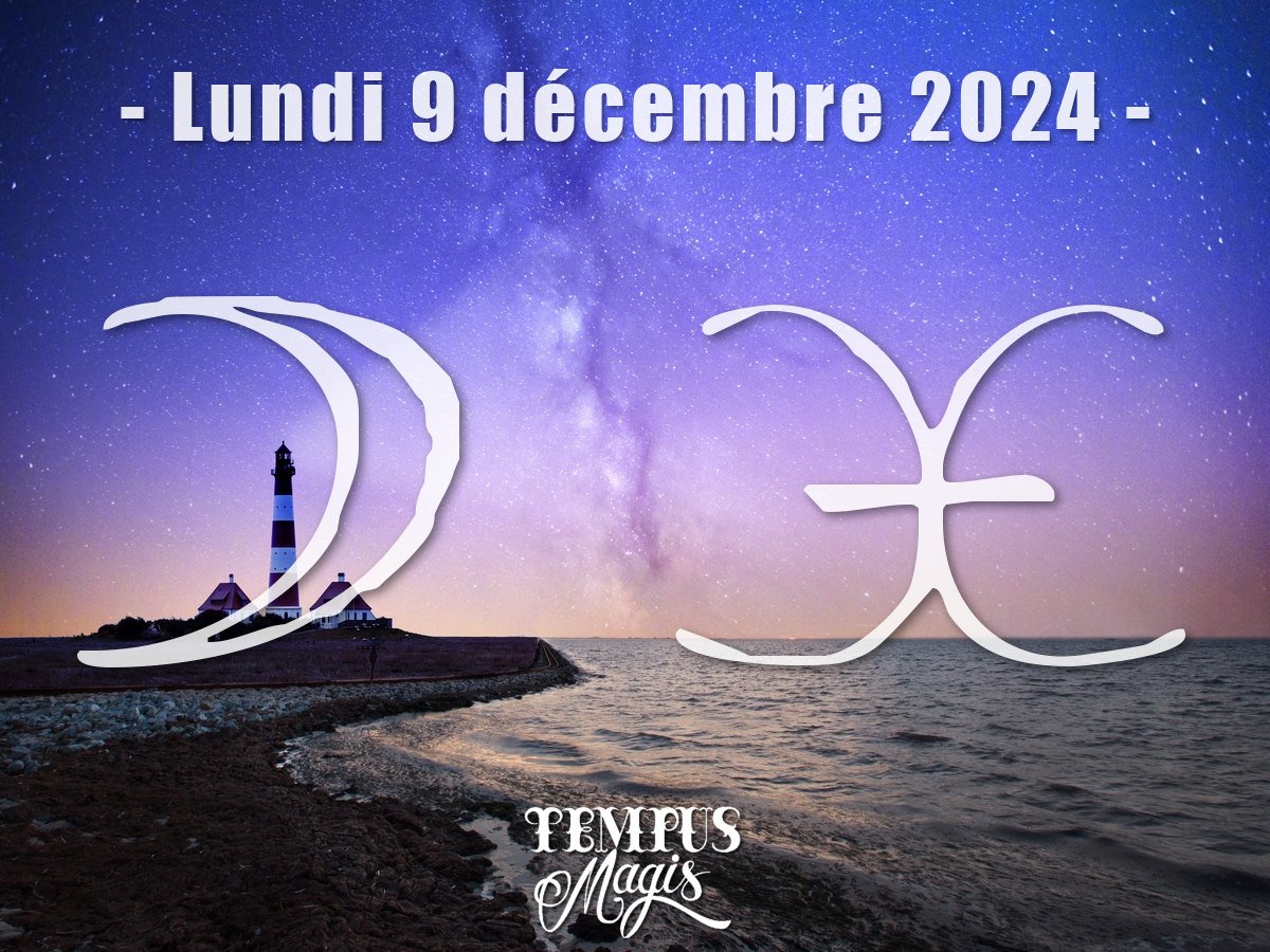 Astrologie sidérale : Lune en Poissons décembre 2024