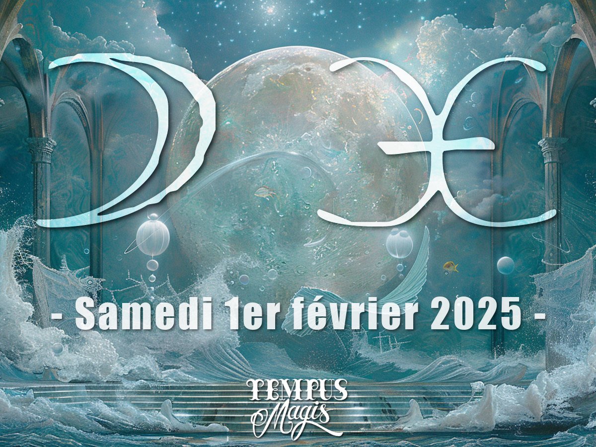 Astrologie sidérale - Lune en Poissons février 2025