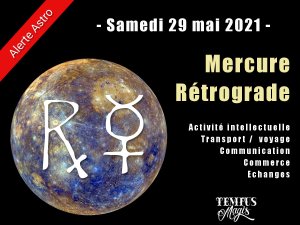 Mercure rétrograde (29 mai 2021)