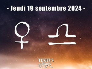 Vénus en Balance (19/09/2024)