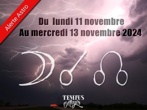 Conjonction Lune / Noeud lunaire Nord (11/11/2024)