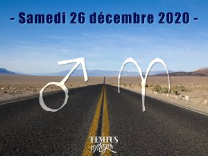 Mars en Bélier (26/12/2020)